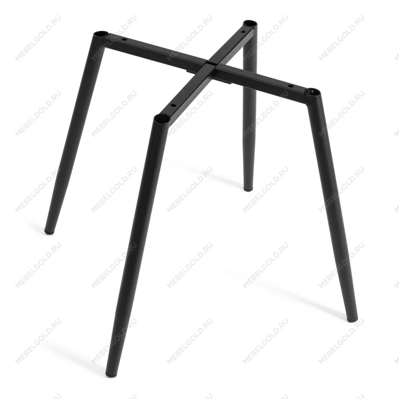 Стул обеденный La Rousse, NEW, флок, серый/черный, 29, 45x55x93 см | изображение 9