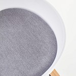 Барный стул Halmar H-86 (белый/серый) | изображение 3