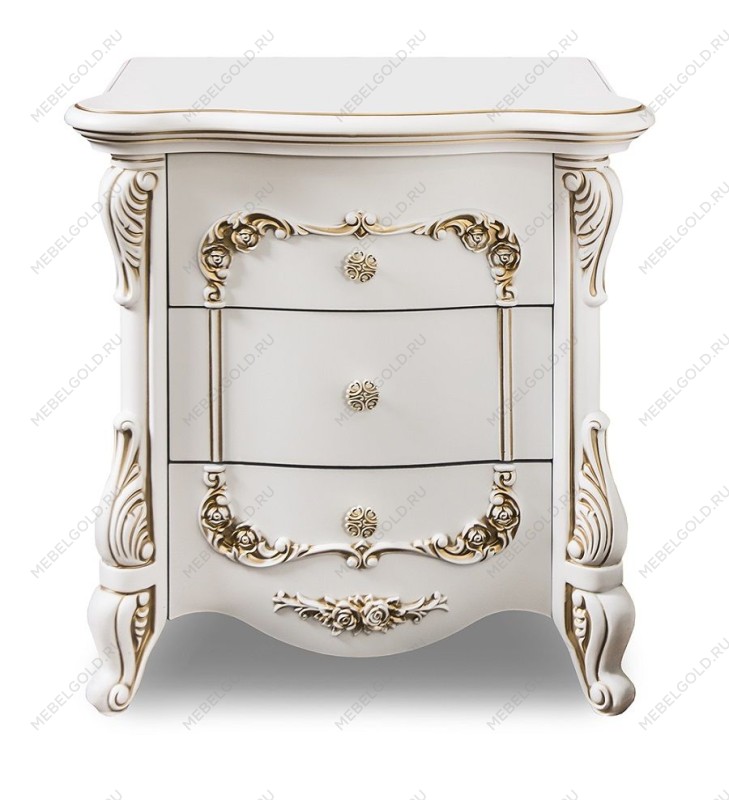 Тумба прикроватная Анна Мария белый матовый | изображение 1