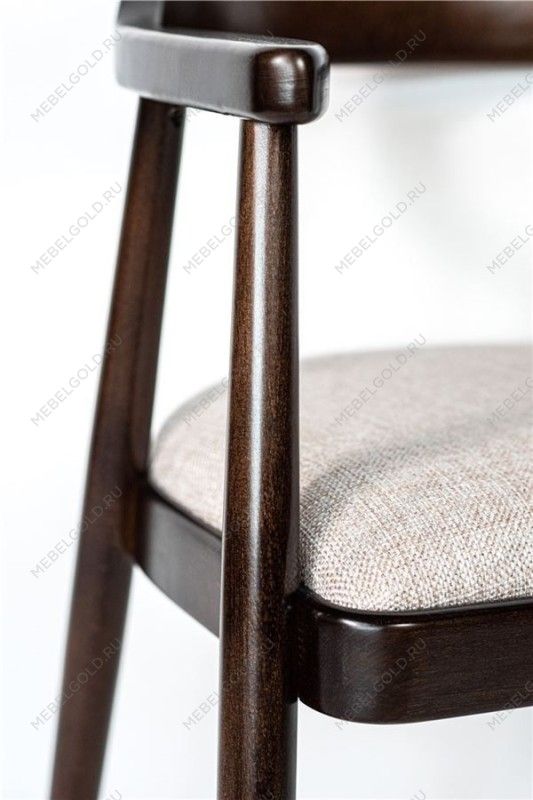 Полукресло венское Mercurius (темный орех орех/ткань Тесла 01) | изображение 3