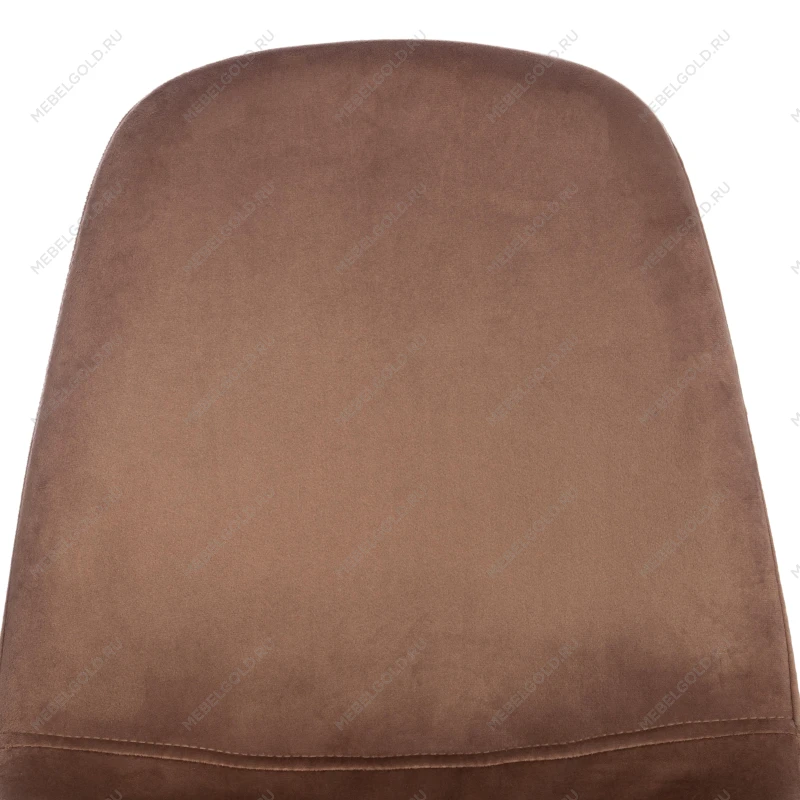 Стул BREEZE (mod. 4724), Велюр/металл, 44 х 53 х 87 см, Brown (коричневый) HLR11 / орех | изображение 6