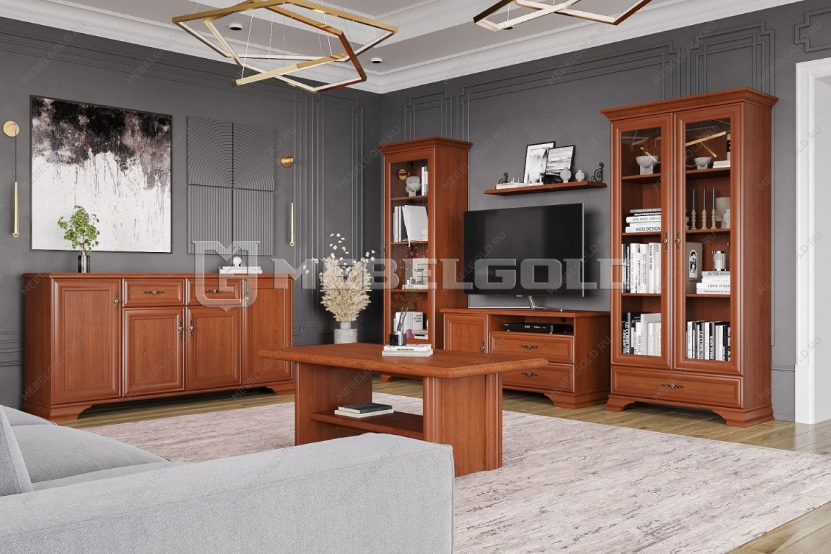 Гостиная Кентаки каштан