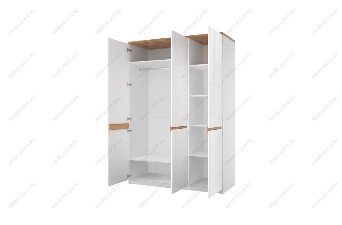 Шкаф 3-створчатый Таурус 3DG H | изображение 1