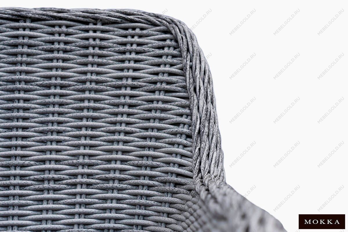 Комплект плетеной мебели MOKKA RIMINI (стол кофейный, 2 кресла, софа 3 х-местная) | изображение 15