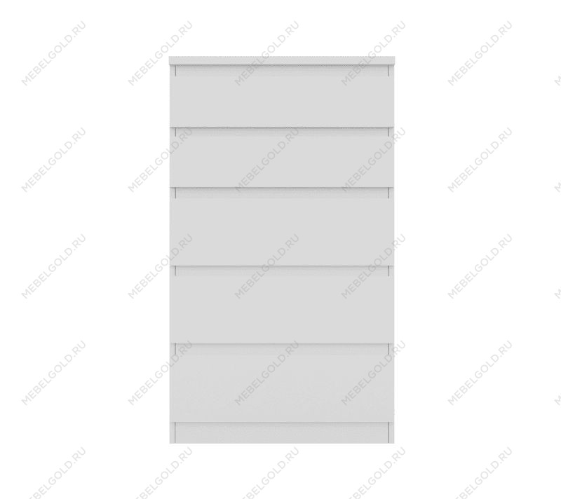 КАСТОР (KULLEN) комод ИКЕА / IKEA 5 ящиков белый | изображение 1