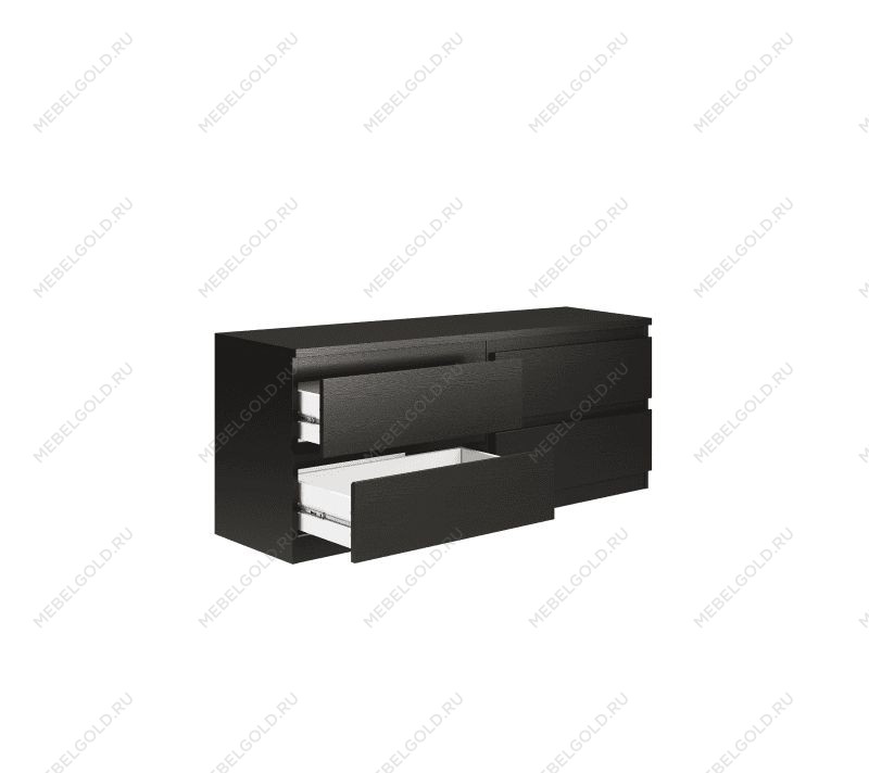 КАСТОР (KULLEN) тумба ИКЕА / IKEA 4 ящика Дуб Венге | изображение 2