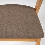 Стул мягкое сидение VERSA (Верса) Натуральный + Коричневый | изображение 4