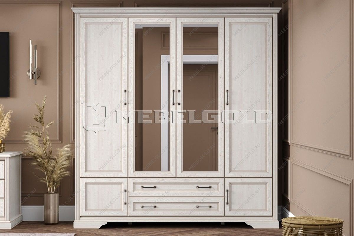 Шкаф Стилиус SZF6D2S (Лиственница сибирская) | изображение 1