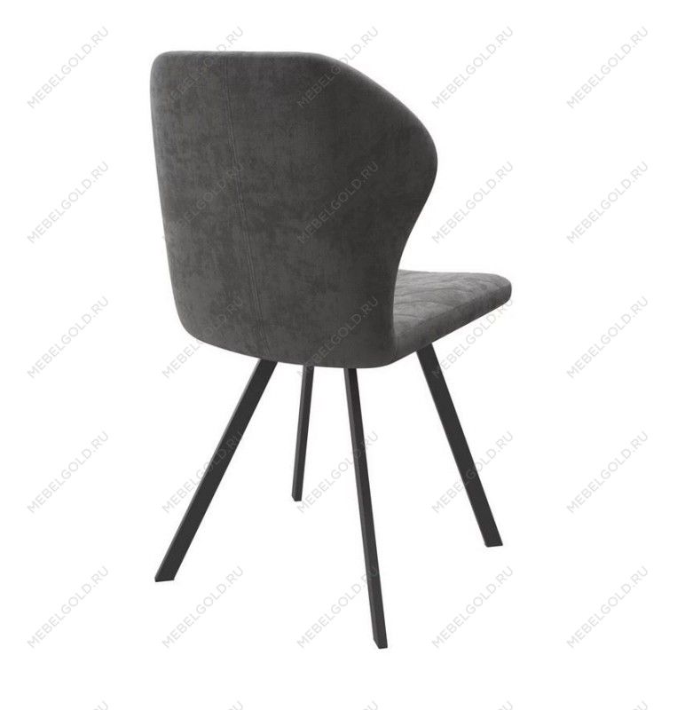 Стул Robby D-R поворотный (b28 Antracite Lux/Черный) | изображение 1