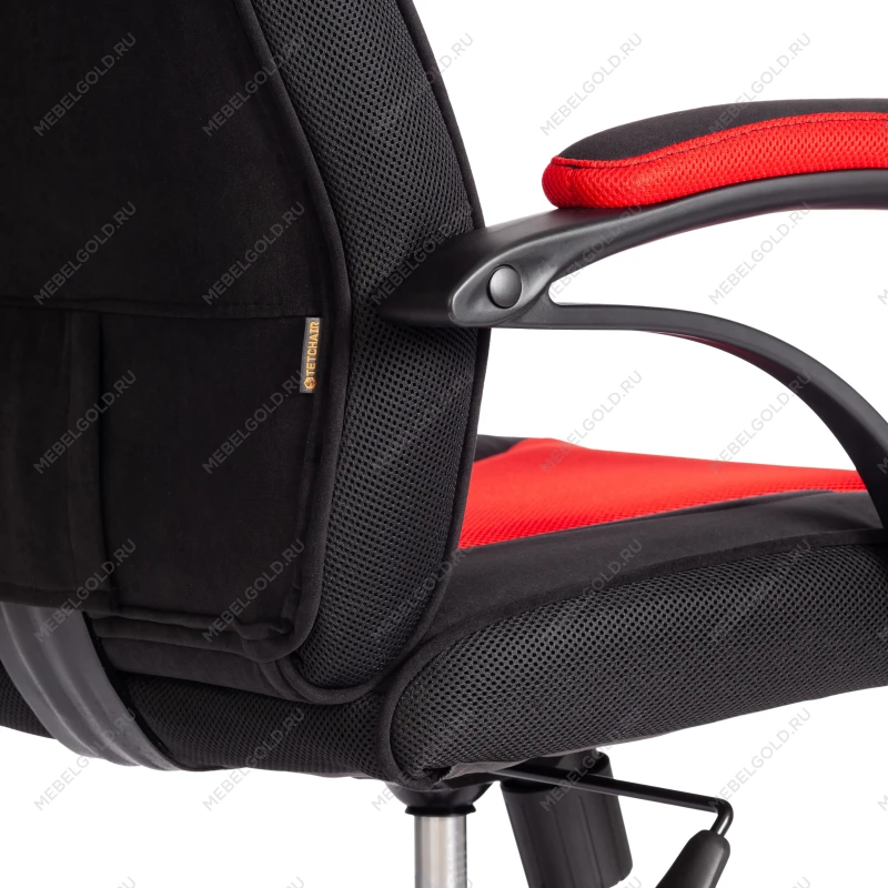 Кресло PILOT (24), флок/ткань, черный/черный/красный, 35/TW-08/TW-11 | изображение 13