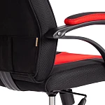 Кресло PILOT (24), флок/ткань, черный/черный/красный, 35/TW-08/TW-11 | изображение 13