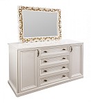 Зеркало Натали белый глянец (гостиная) | изображение 1