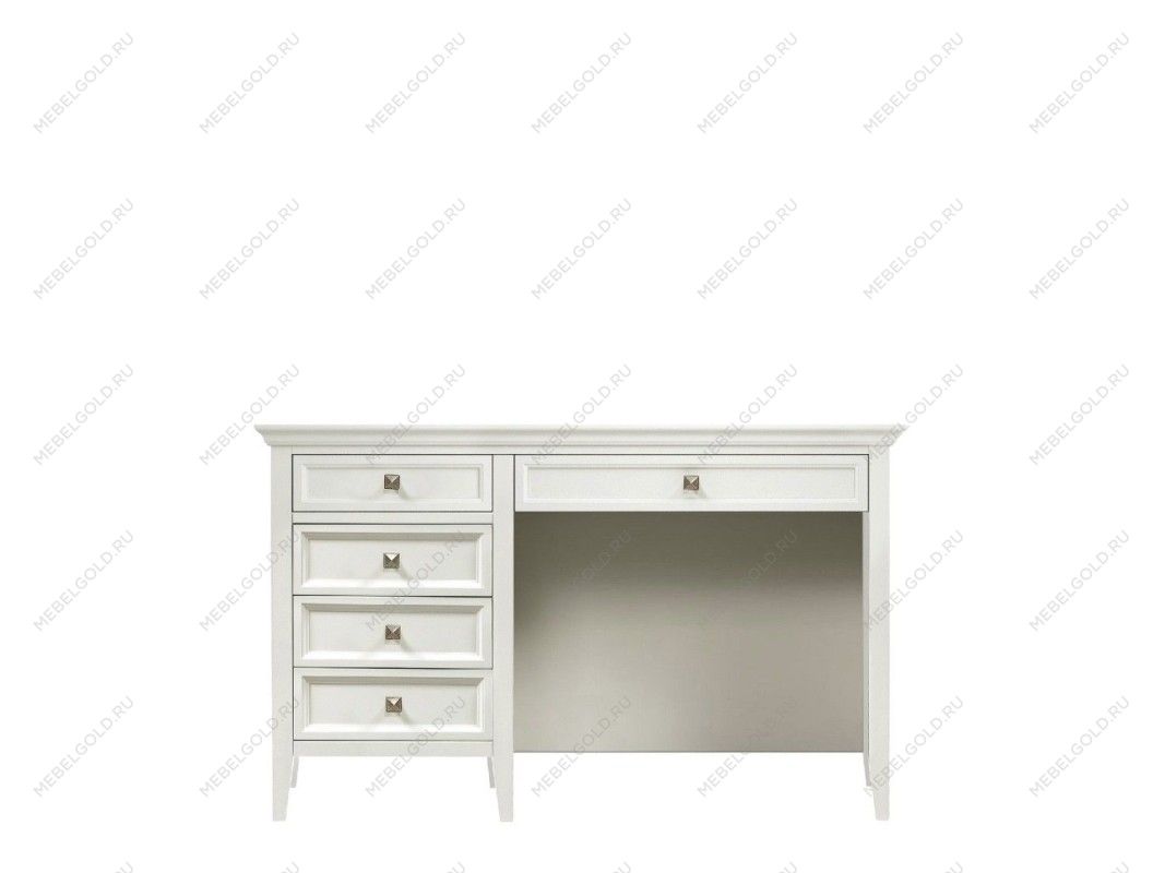 Стол письменный однотумбовый Manhattan (Молочный)