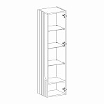 Шкаф навесной Лоренсо Белый МН-043-03 | изображение 1