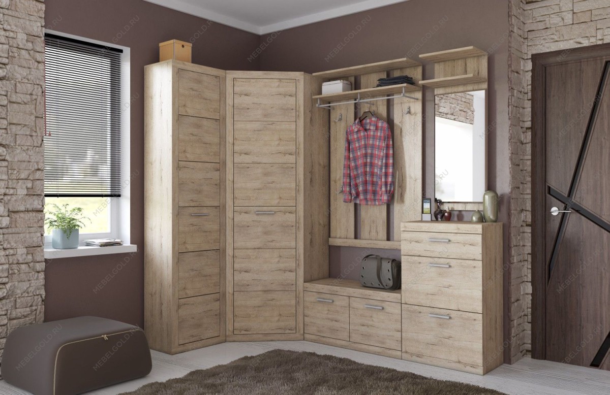 Прихожая угловая Оскар 1