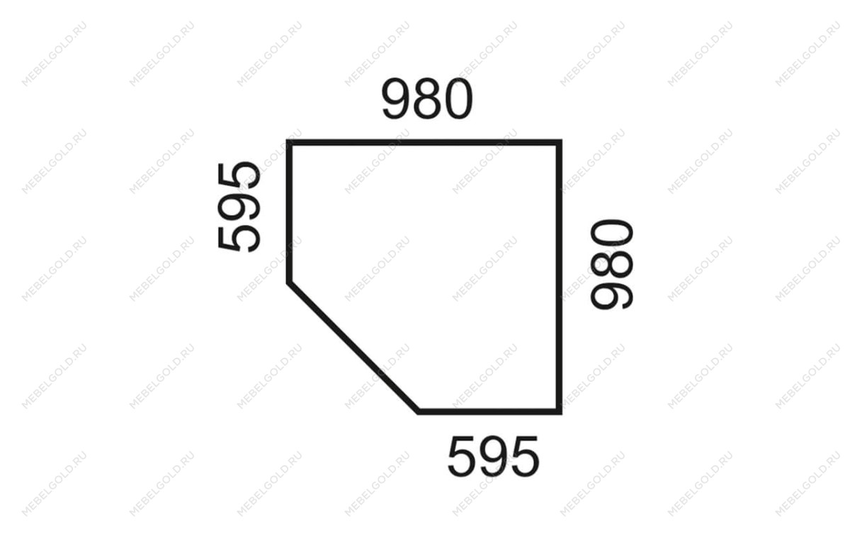 Шкаф угловой Оливия 97 | изображение 2