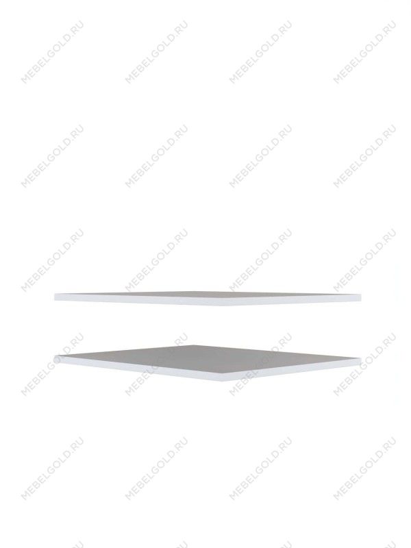 Комплект полок шкафа МОБИ (MOBI) POL/50/56 (2 шт.) к шкафу SZF/50, белый
