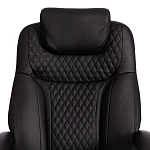 Кресло Trust (max), кож/зам, черный/черный стеганный/черный, 36-6/36-6/36-6/06 | изображение 6