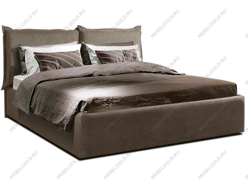 Кровать Baveno 1,4 м, с подъемным механизмом (пепел) Sweet dreams БВКР140-1[3]