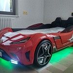 Кровать машина Cilek GTS красная