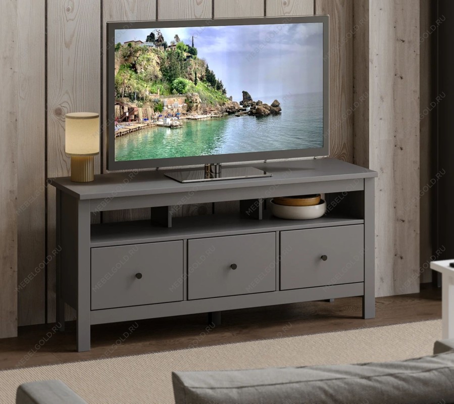 САГА тумба 3 ящика серая | изображение 5