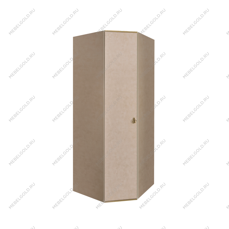Шкаф угловой Римини (Латте/Золото) РМШУ2/1