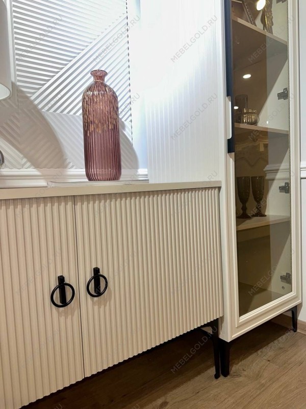 Гостиная Стелла 1+тв+2 светло серый камень | изображение 4