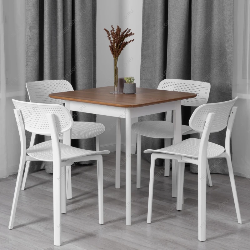 Стул JOLLY (mod. XRB-096-B2), пластик, белый (white), 46 х 50,5 х 78 см | изображение 13