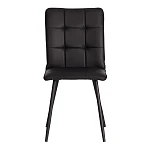 Стул обеденный Bari, LT, экокожа, черная, 41х55х89 см | изображение 4