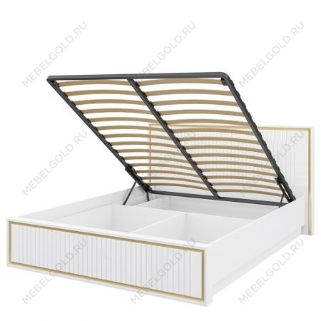 Кровать двуспальная Люксор MH-042-18 белый глянец | изображение 1