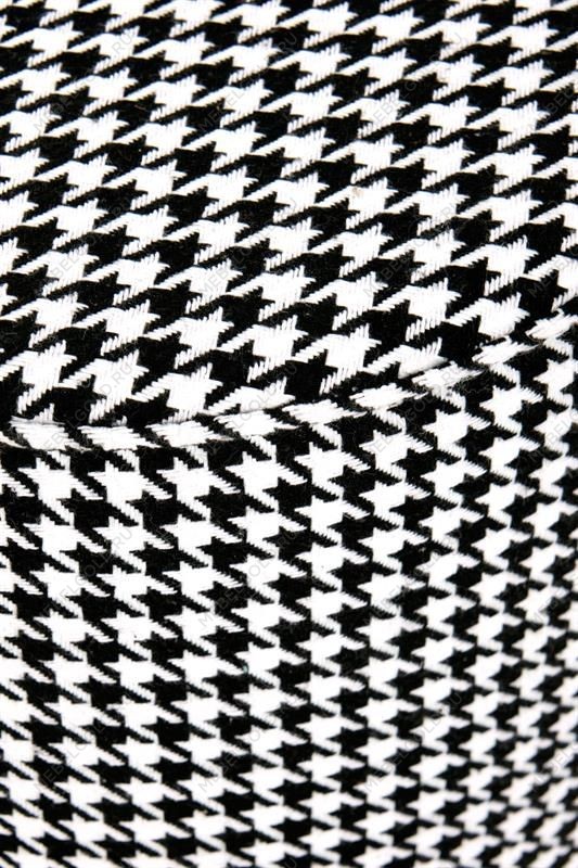 Пуф Halmar ARUNA (черный/белый/золотой) | изображение 2