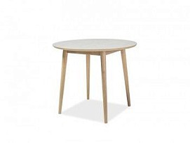 Стол обеденный Signal NELSON 90 (дуб медовый)