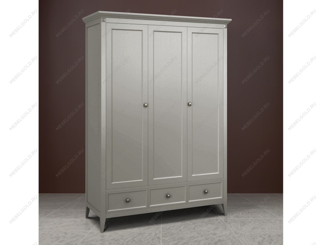 Шкаф трехстворчатый Manhattan (Серый) | изображение 3