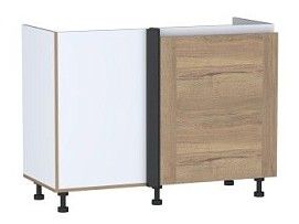 Стол под мойку угловой СМУ-120 правый, Сити (1100*470*820) Дуб Галифакс натуральный, 20843