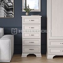 Комод Тиффани 5S/50 вудлайн кремовый