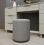 Пуфик Лейла светло серый камень | изображение 1