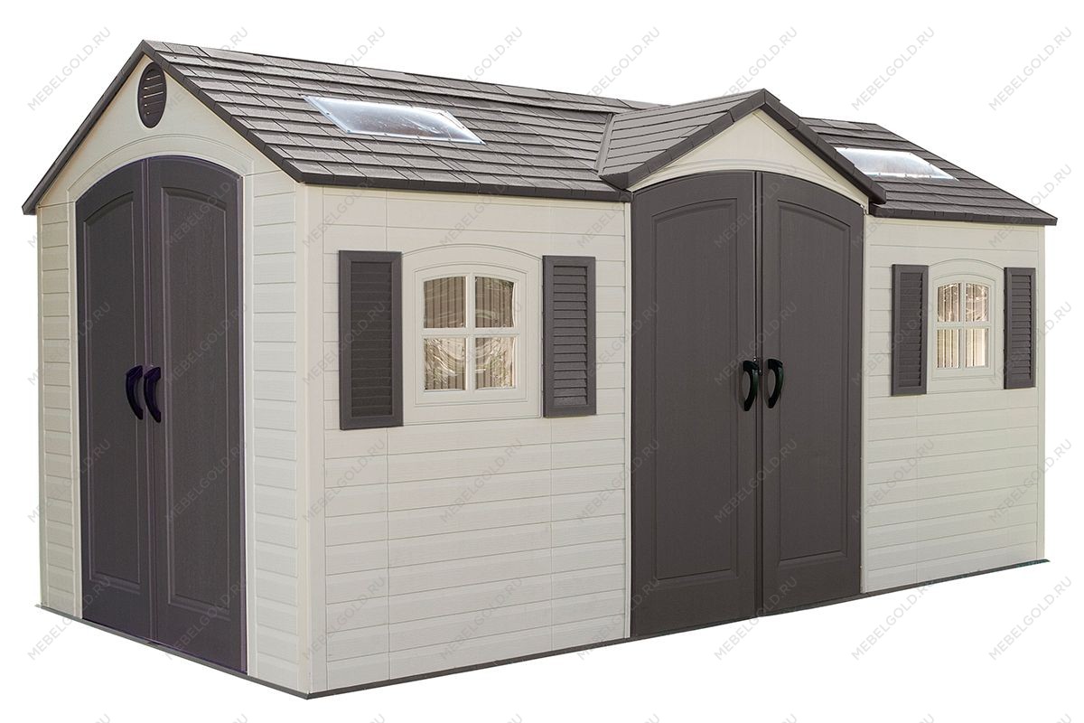 Сарай пластиковый LifeTime 15*8 DD