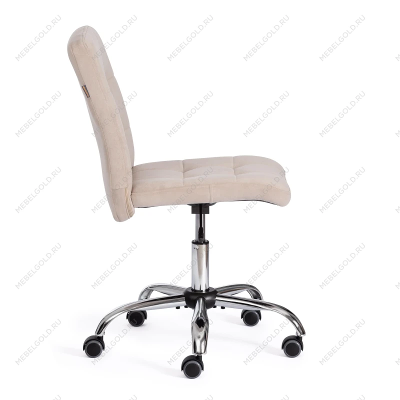 Кресло FIESTA, флок, бежевый, 7 | изображение 1