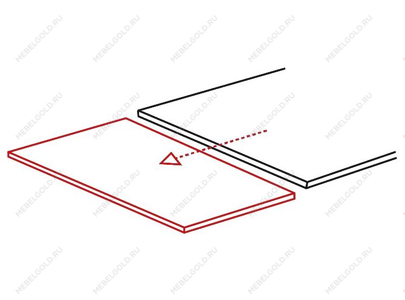 Стол обеденный Signal GD-017 110 раскладной (черный) | изображение 8