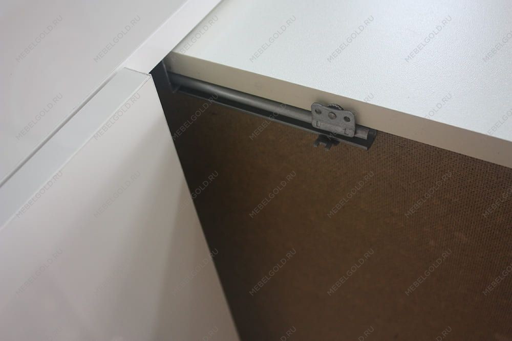 Комод узкий Диора слоновая кость/золото ДКМ-2 | изображение 8