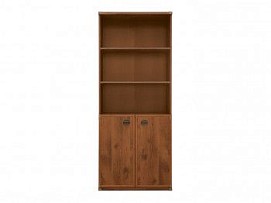 Стеллаж Индиана JREG2DO дуб саттер - Выставка Лобня