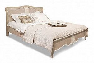 Кровать Katrin (низкое изножье), без основания, без матраса, (1600x2000), жемчужный дуб