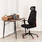 Компьютерное кресло Matrix, red ткань, черный | изображение 22