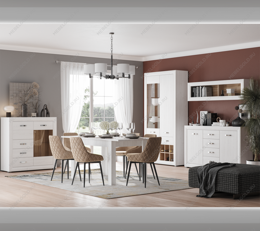 Шкаф навесной Мальта SFW/15 без стекла | изображение 2