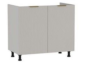 Стол под мойку СМ-90, Монза (900*520*820) Экокожа Бежевый, 23112