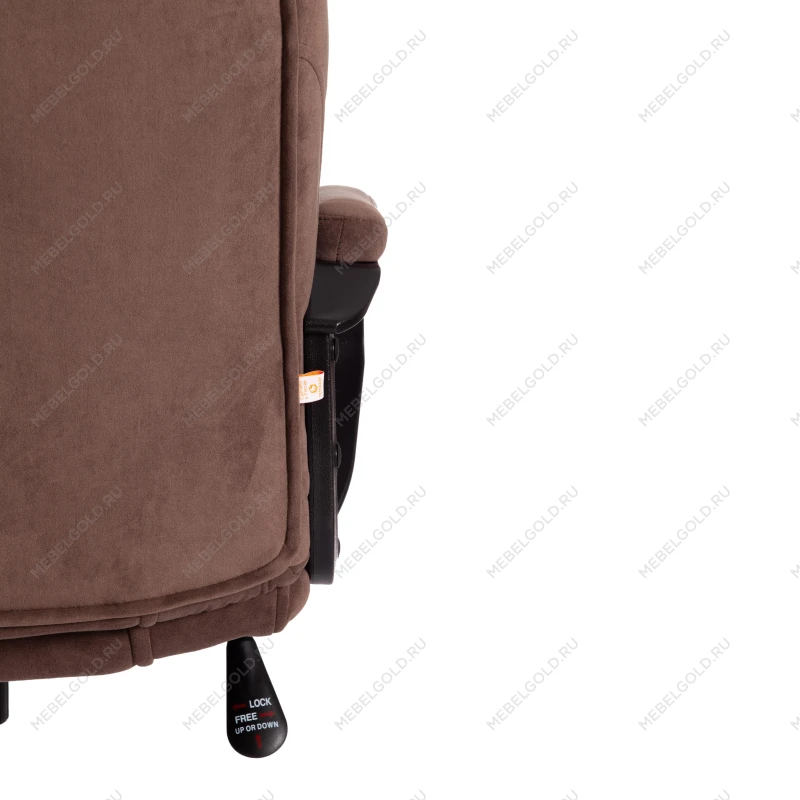 Кресло BERGAMO хром (22), флок, коричневый, 6 | изображение 14