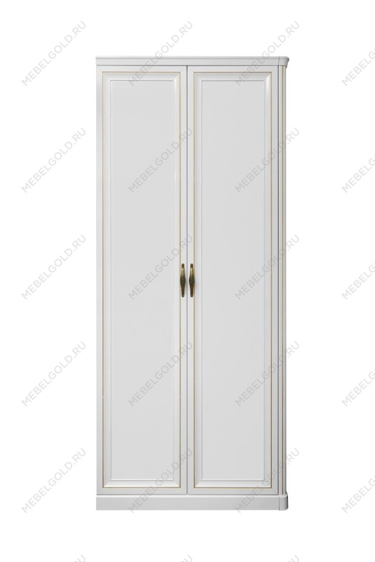 Шкаф детский Натали 2-ств без зеркал белый глянец