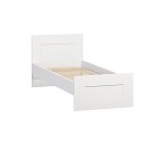 БРИМНЭС / СИРИУС кровать одинарная ИКЕА / IKEA 90х200 белая | изображение 3