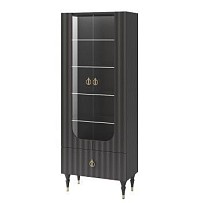 Шкаф комбинированный Лоренсо Графит МН-043-25