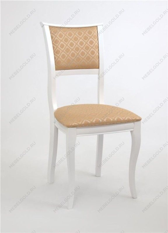 Стул Кентавр (Белый/ткань Santa Beige) | изображение 1